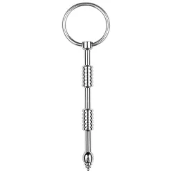 UrethralPlay Tige d'urètre en métal Clave 8.5cm - Diamètre 8mm